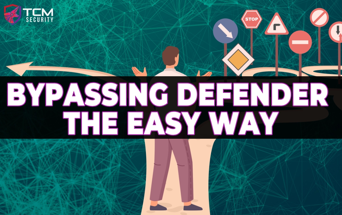 bypassing defender the easy way