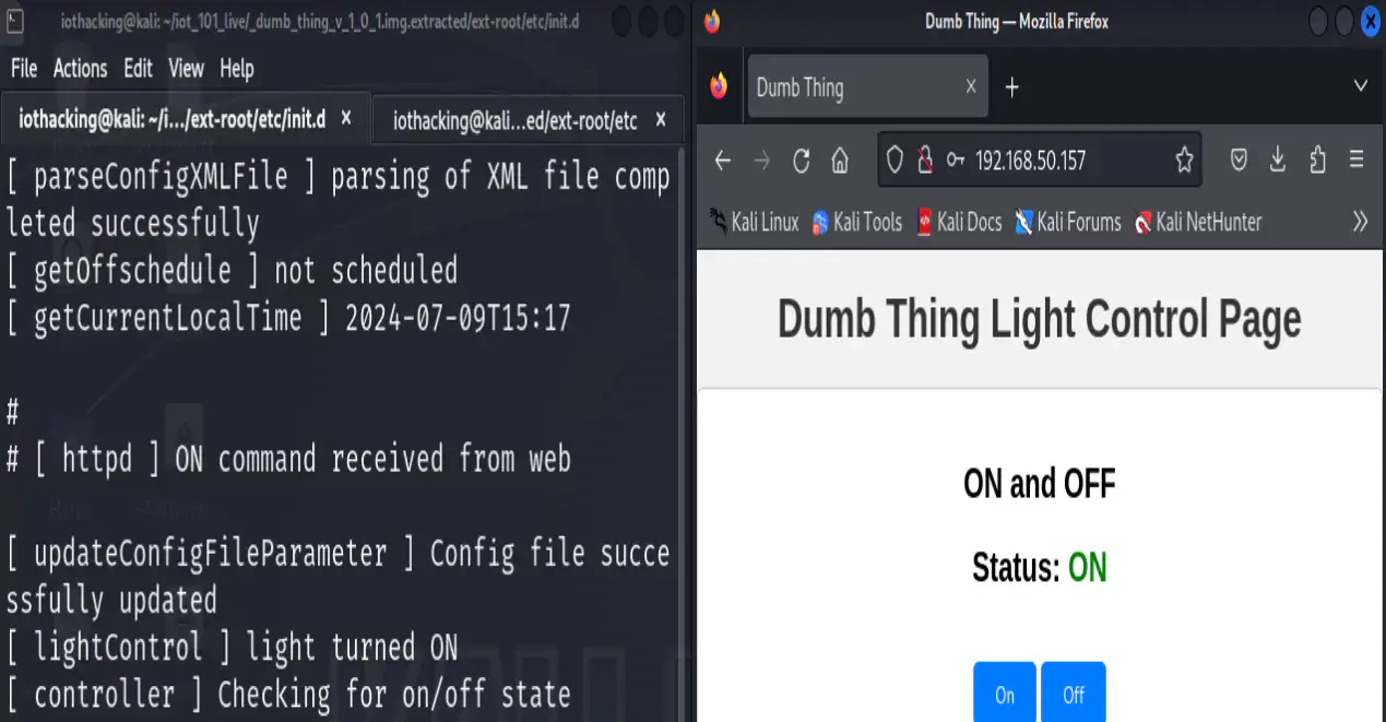 light control backend traffic