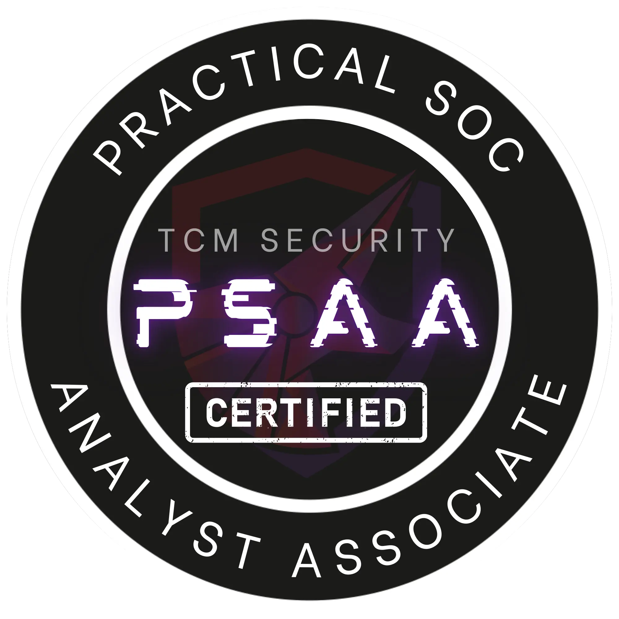 Practical SOC Analyst Associate Badge