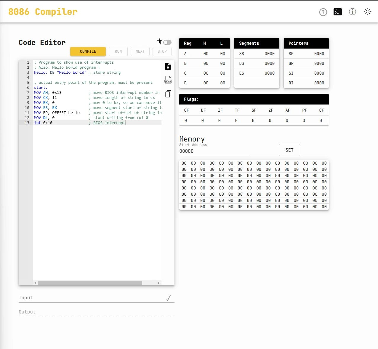 assembly coding tutorial