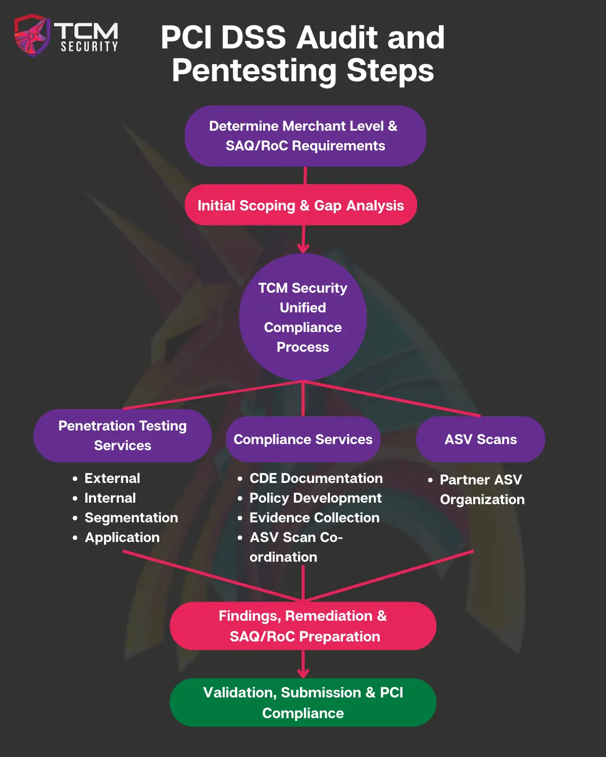 PCI DSS Audit and Pentest Steps