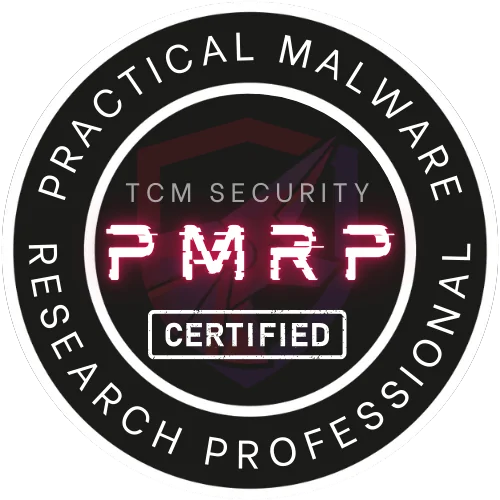 TCM Practical Malware Research Professional certification