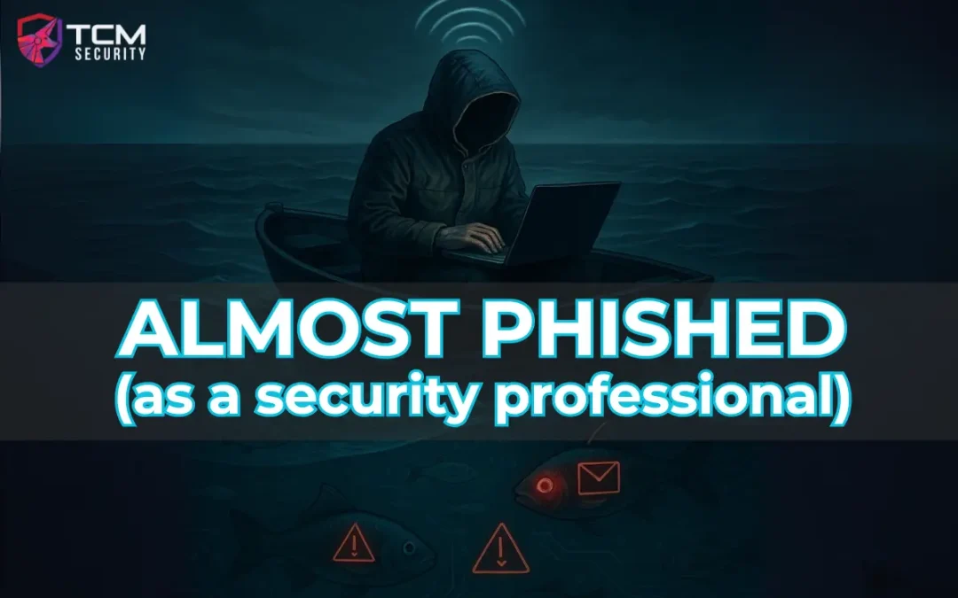 How I Almost Got Phished: Advanced Phishing Example