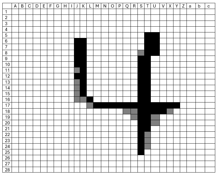 Neural network number grid