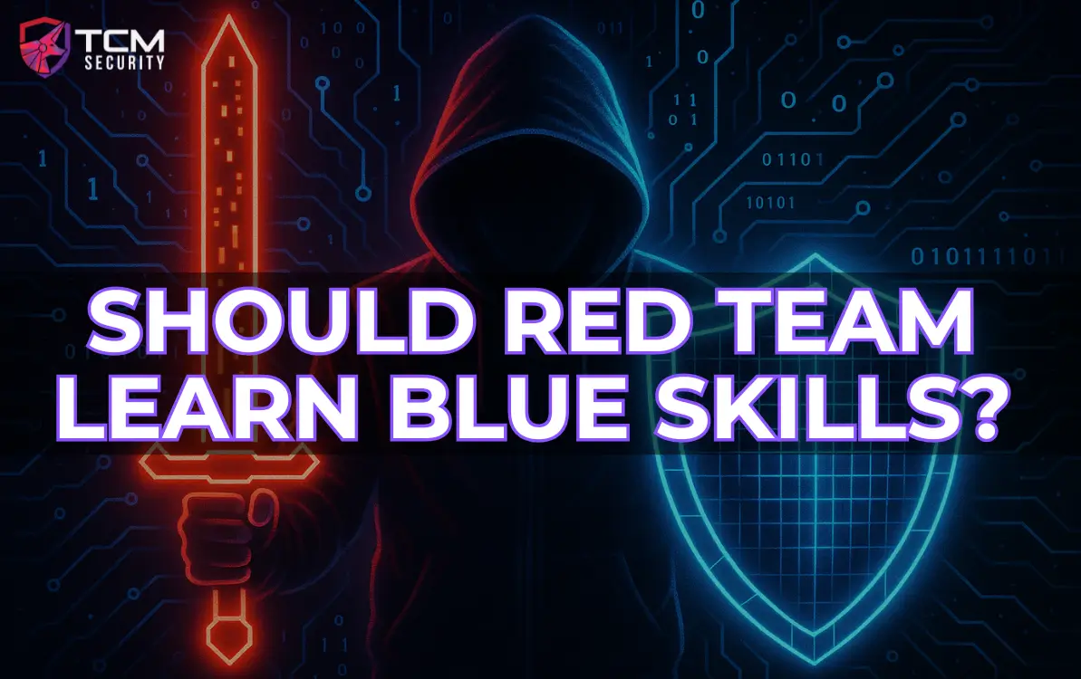 Should red team learn blue team skills?